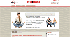 Desktop Screenshot of jobs4young.com